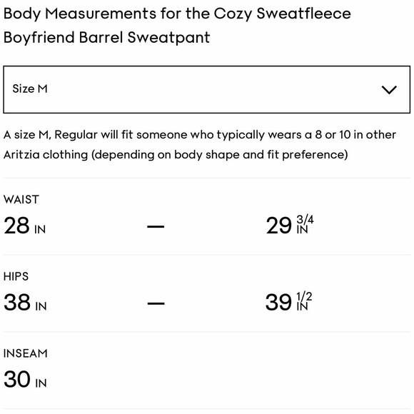 Aritzia Cozy Sweatfleece Boyfriend Barrel Sweatpant - Picture 7 of 7